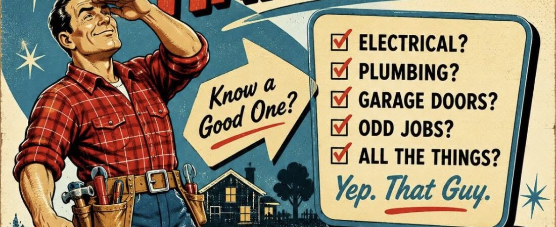 Looking for the King of All Handymen