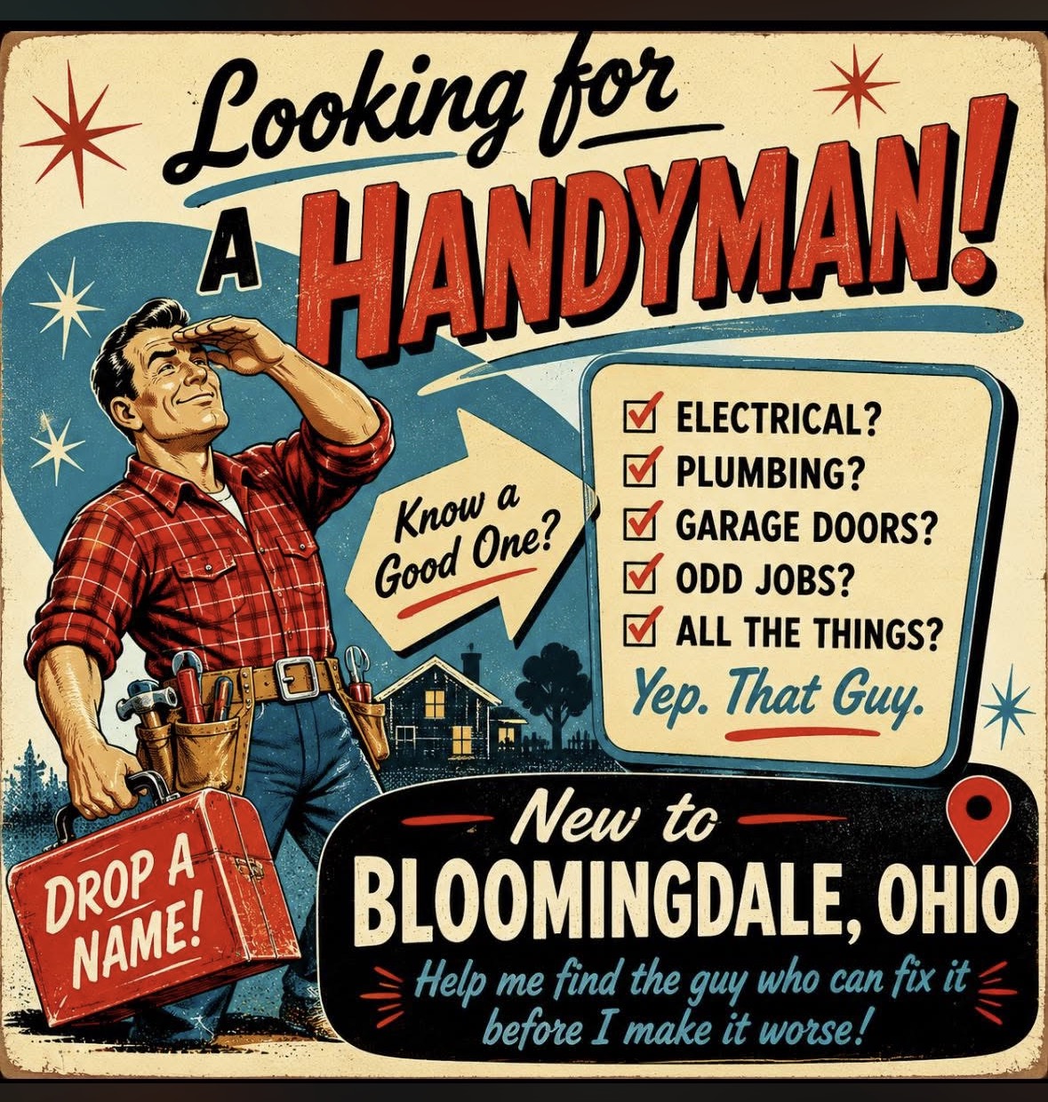 Looking for the King of All Handymen